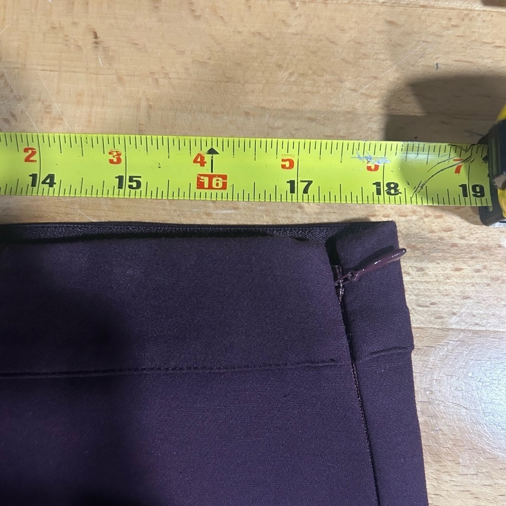 NEW Vince Mid Rise Pintuck Crop Flare Pant Size 14 - Picture 10 of 11